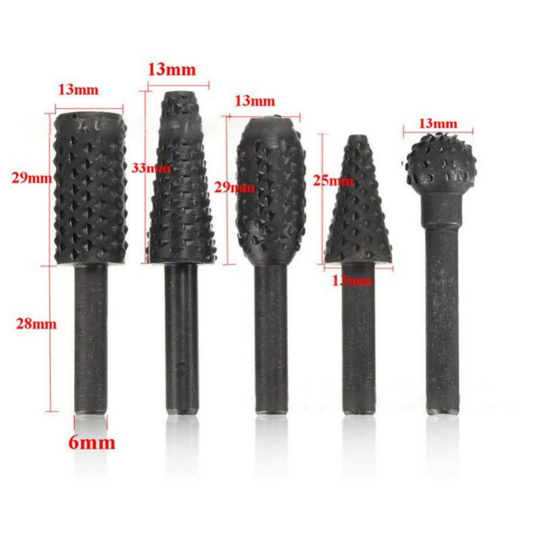 Kit Brocas Rotativas 5 Peças