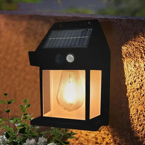 Refletor Arandela Solar Com Sensor Impermeavel