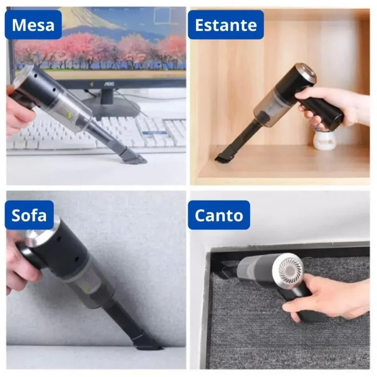 BLACK FRIDAY! Aspirador de Pó Portatil TurboMAX